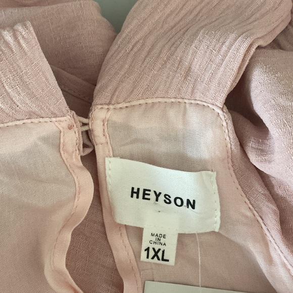 HEYSON dusty pink romper - Picture 3 of 4